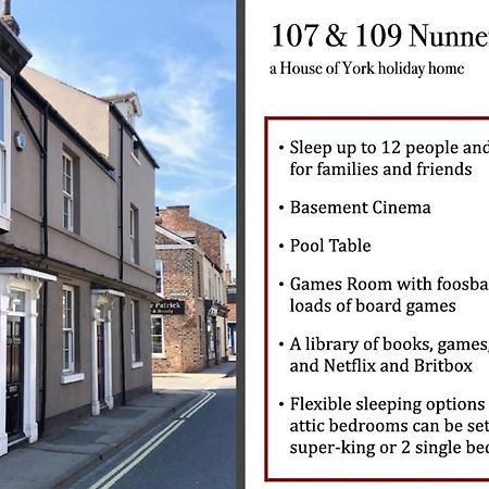 Villa 107 And 109 Nunnery Lane York Exterior foto