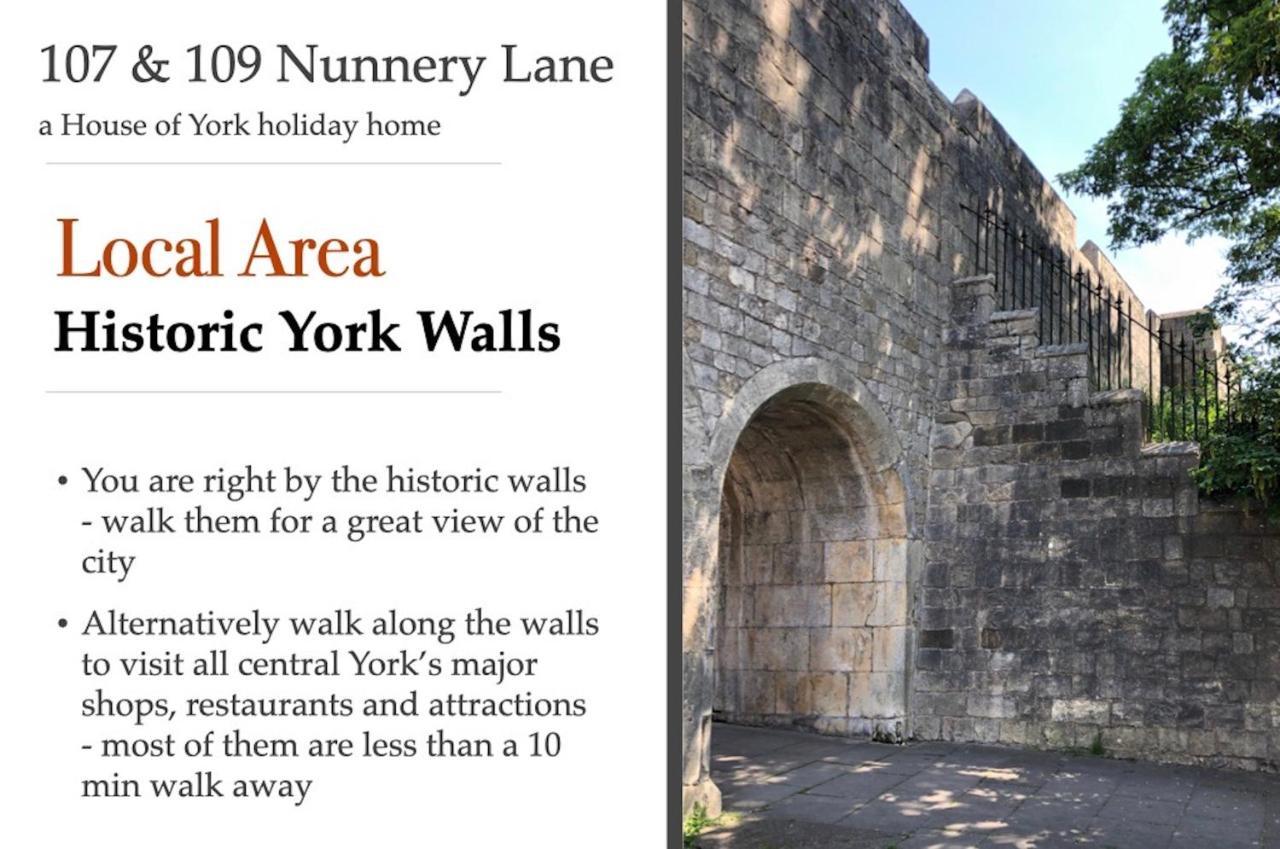 Villa 107 And 109 Nunnery Lane York Exterior foto
